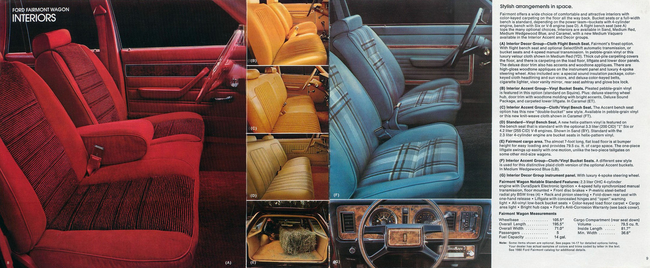 1980 Ford Wagons Brochure Page 2